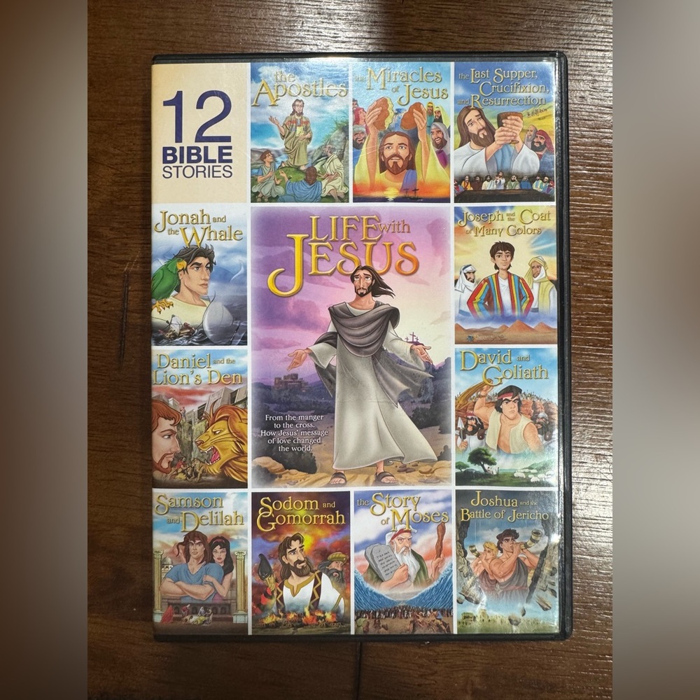 15/$15 Life with Jesus and 11 more Bible Stories DVD